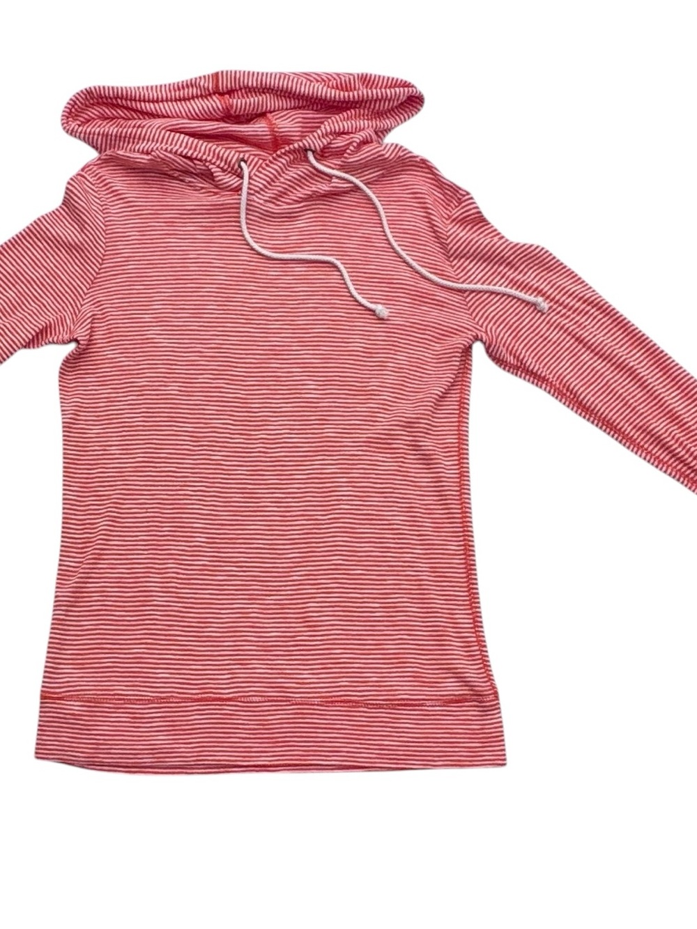 J. Crew Red and White Striped Hooded Top - Kids